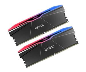 Lexar Ares Gen2 RGB - Kit mémoire 32GB (2x16) DDR5-6400 CL32-38-38-76 noir - EXPO & XMP