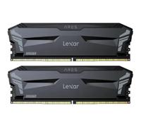 Kit Barrettes mémoire 32Go (2x16Go) DIMM DDR5 Lexar Ares OC 6000MHz (Noir)