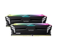 Lexar ARES RGB DDR5 RAM 6800 MT/s CL34 pour Ordinateur de Bureau Compatible Intel XMP 3.0 et AMD Expo, Noir 32 Go (2 x 16 Go) (LD5U16G68C34LA-RGD)