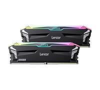 Lexar ARES RGB DDR5 RAM Kit 32Go (2x16Go) 7200MHz, 288-Pin UDIMM PC Mémoire RAM, Mémoire de Bureau pour XMP 3.0/AMD EXPO, DRAM optimisée par SK hynix, CL34-42-42-84, 1.4V (LD5U16G72C34LA-RGD)