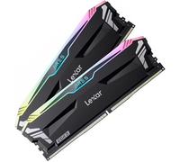 Kit Barrettes mémoire 32Go (2x16Go) DIMM DDR5 Lexar Ares RGB 7200MHz (Noir)