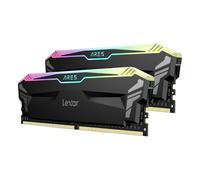 Lexar ARES RGB RAM DDR4 16Go Kit (8Go x 2) 4000 MHz, DRAM 288-Pin U-DIMM PC Mémoire RAM, XMP 2.0 Memoire Haute Performance, CL18-22-22-42, PC4-32000, Noir