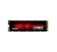 Lexar ARES SSD 2To M.2 2280 PCIe Gen4x4 NVMe Interne - Jusqu'à 7 400 Mo/s en Lecture et 6 500 Mo/s en Écriture, SSD pour PS5, PC, Ordinateur Portable, Gamers, Créateurs, Professionnels