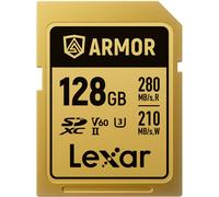 Carte SDXC Pro Gold Series ARMOR UHS-II 128Go IP68 R280/W210 Gold G