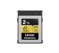 LEXAR Carte CFexpress Pro Gold Type B 4.0 Series 2To 3600R/3300W