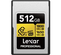 LEXAR Carte Cfexpress Pro Type A Gold 4.0 512GB