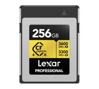 Lexar Carte CFexpress Pro Type B Gold 4.0 Series 256 Go R3600/W3300 France