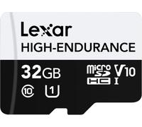 Lexar | Carte mémoire flash | Haute durabilité | 32 Go | microSDHC | Classe de mémoire flash UHS-I