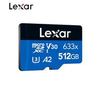 Lexar-Carte Micro SD 633x, 32/64/512/256/128 Go, SDHC/SDXC TF, mémoire originale jusqu'à 100 MBumental, lecture A2/A1