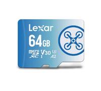 Lexar Carte MicroSD Fly V30 A2 - 64Go