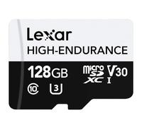 Lexar Carte microSDXC 128 Go Haute Endurance UHS-I U3 10 R100/W45