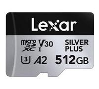 Lexar carte microsdxc silver plus uhs-1 512gb v30 r205/w150mb/s G