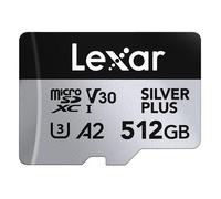 LEXAR Carte microSDXC Silver Plus UHS-1 512Go R205/W150 V30