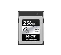 LEXAR Carte Pro CFexpress 256 Go Type B Card Silver Series 1000R/600W Mo/s