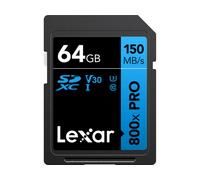 Lexar carte SD 800x PRO Blue Series 64Go