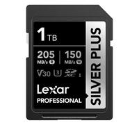 LEXAR Carte SD Silver Plus UHS-1 1To V30 R205/W150