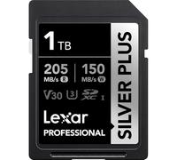 LEXAR Carte SD Silver Plus UHS-1 1To V30 R205/W150