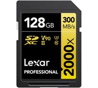 Lexar Carte SDXC Professional 128 Go UHS-II (U3) 2000x Classe 10