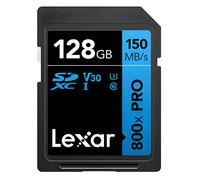 LEXAR Carte SDXC 800x PRO Blue Series 128Go UHS-1 V30 - Read 150