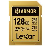 LEXAR Carte SDXC Pro Gold Series ARMOR UHS-II 128Go IP68 R280/W210