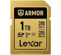 Lexar carte sdxc pro gold series armor uhs-II 1tb v60 ip68 stainless steel r280/w210mb/s