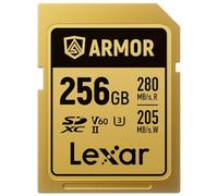 LEXAR Carte SDXC Pro Gold Series Armor UHS-II 256Go IP68 R280/W205
