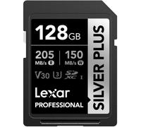 LEXAR Carte SDXC Silver Plus 128GB UHS-1 (205/150MB/s)