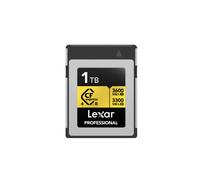 LEXAR Carte CFexpress Pro Gold Type B 4.0 Series 512 Go 3600R/3300W