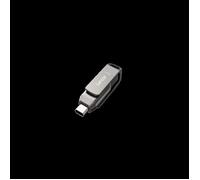 Lexar lecteur USB flash JumpDrive LJDD400128G-BNQNG 128 Go USB Type-C 3.2 Gen 1 Gris