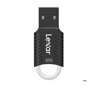 Lexar - Clé usb 32GO 2.0 Lexar V40 - Accroche porte-clé - Ultra légère - Noire