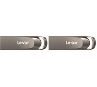 Lexar Clé USB 64 Go, USB 3.2 Gen 1, USB Flash Drive Vitesse de Lecture Jusqu'à 100 Mo/s, Métal Mémoire USB Stick pour PC, Ordinateur Portable, Ordinateur, Voiture, TV (Lot de 2)