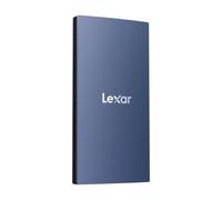 Lexar ES3 SSD Externe 2To, USB3.2 Gen2 Portable SSD, PSSD jusqu'à 1 050Mo/s en Lecture, 1 000Mo/s en écriture, Disque SSD Externe Compatible avec iPhone série 15/Mac/PS5/XBOX (Bleu)