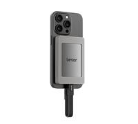 Lexar ES4 Portable SSD avec Aimant 1To, SSD Externe USB 3.2 Gen 2 jusqu'à 1050 Mo/s de Lecture et 1000 Mo/s de Vitesse, Compatible avec iPhone 15/16, PC et Mac