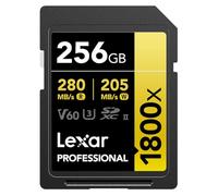 Lexar Gold Series Professional Carte mémoire SDXC UHS-II U3 1800 x 256 Go