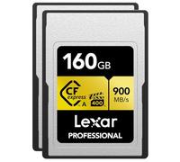 Lexar Gold Series Professional CFexpress Lot de 2 cartes mémoire de type A 160 Go