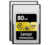 Lexar Gold Series Professional CFexpress Lot de 2 cartes mémoire de type A 80 Go