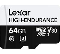Lexar High-Endurance 64 Go MicroSDXC UHS-I classe 10