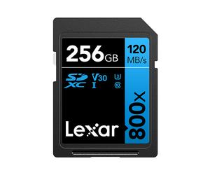 Lexar High-Performance 800x 256 Go SDXC UHS-I Classe 10