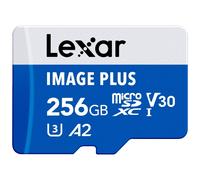 Lexar Image Plus Carte MicroSD UHS-I V30 R170 MB/s - 256GB | ✅ Livraison gratuite à partir de 100 €