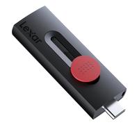 Lexar JumpDrive Dual Drive D300 lecteur USB flash 256 Go USB Type-A / USB Type-C 3.2 Gen 1 (3.1 Gen 1) Noir
