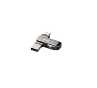 Lexar JumpDrive Dual Drive D400 Clé USB 3.1 Type-C et Type-A jusqu'à 130 Mo/s en Lecture (LJDD400256G-BNQNU) 256 Go