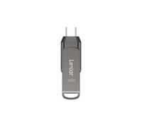 Lexar JumpDrive LJDD400256G-BNQNG lecteur USB flash 256 Go USB Type-C 3.2 Gen 1 (3.1 Gen 1) Gris