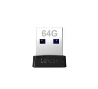 Lexar JumpDrive s47 - Clé USB - 64 Go - USB 3.1 - noir