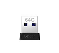 Lexar JumpDrive S47 lecteur USB flash 64 Go USB Type-A 3.2 Gen 1 (3.1 Gen 1) Noir