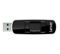 Lexar JumpDrive S70 - Clé USB - 64 Go - USB 2.0 - noir