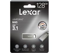 Lexar JumpDrive USB 3.1 128Go M45 Metal Drive flash 250Mo / s LJDM45-128GABSL