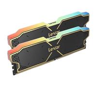 Kit Barrettes mémoire 32Go (2x16Go) DIMM DDR5 Lexar Thor RGB 6000MHz (Noir)