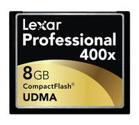 Lexar LCF8GBCTEU400 Rev A carte memoire compact flash 8GO