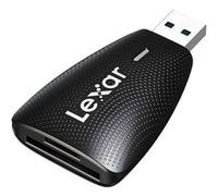 Lexar - Lecteur de carte - 2 en 1 (SD, microSD, microSDHC UHS-I, microSDHC UHS-II, microSDXC UHS-I, microSDXC UHS-II, SDHC UHS-I, SDHC UHS-II, SDXC UHS-I, SDXC UHS-II) - USB 3.1 Gen 1 G