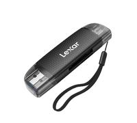 Lexar-Lecteur de carte SD 2 en 1,haute vitesse,USB 3.2,Isabel 1,Type C,interface touristique,mémoire multifonction,TF - Type Gris foncé
